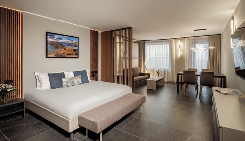 Suite junior, bañera de hidromasaje