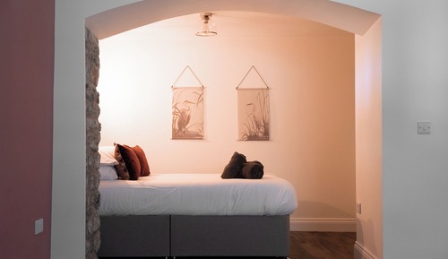 Apartamento Deluxe, 1 cama de matrimonio grande, patio, vistas al jardín