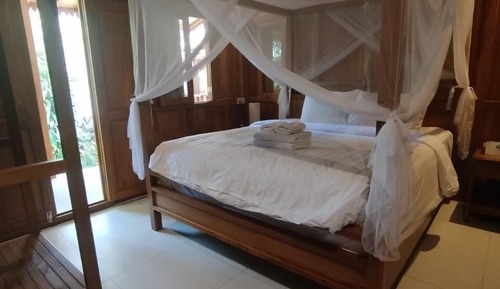 Villa Confort, 1 cama de matrimonio grande, vistas al jardín