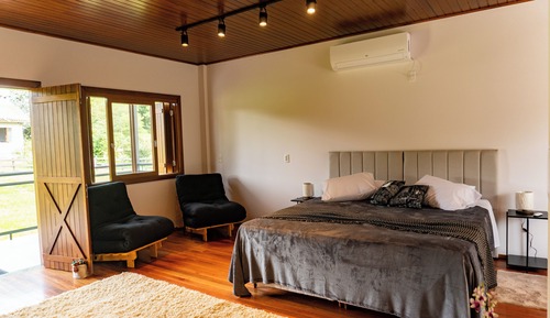Habitación de lujo doble, balcón, vistas al jardín