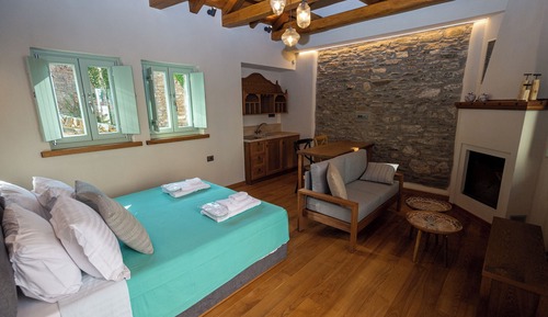 Suite estudio junior, vistas al patio