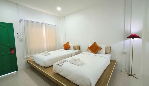 Habitación con 2 camas individuales