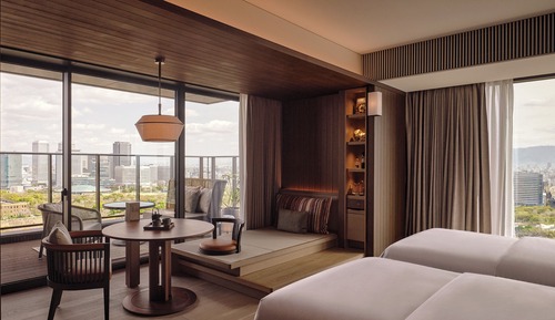 Suite, 2 camas dobles (Urban | Osaka Castle View)