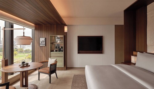 Habitación Deluxe, 1 cama de matrimonio grande, vistas a la ciudad