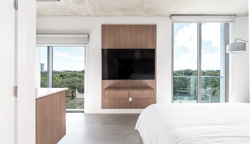 Estudio Deluxe, vistas a la ciudad