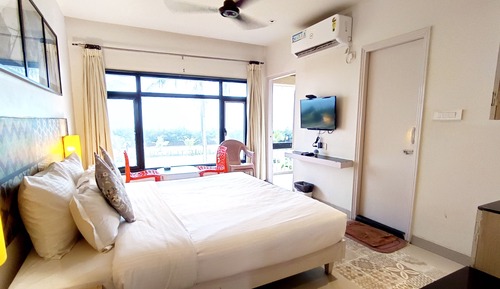 Habitación Deluxe, 1 habitación, vistas al parque, en edificio anexo