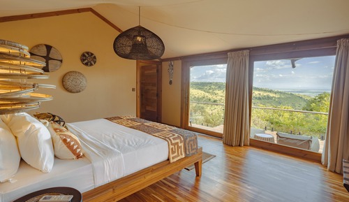 Suite, vistas a la colina