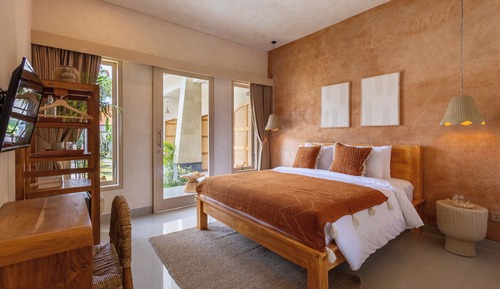 Habitación doble, balcón, vistas al jardín