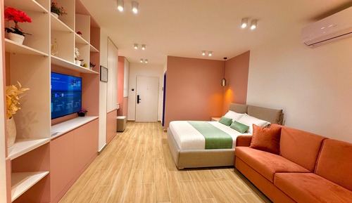 Apartamento, 1 cama doble con sofá cama