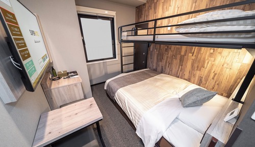 Habitación (with 1 Double Bed with Loft Bed)
