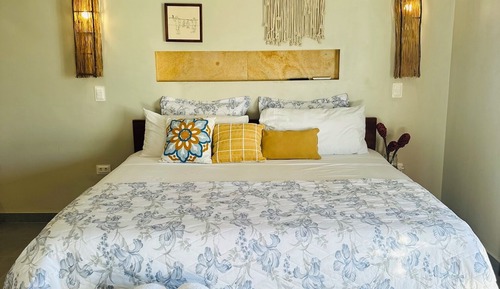 Habitación cuádruple de lujo, vistas al mar