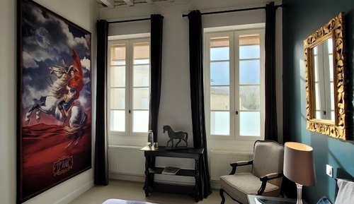 Habitación Deluxe doble, 1 cama de matrimonio, no fumadores, vistas a la ciudad