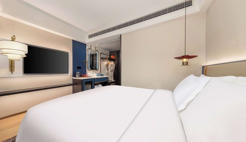 Habitación superior, 1 cama de matrimonio grande, no fumadores