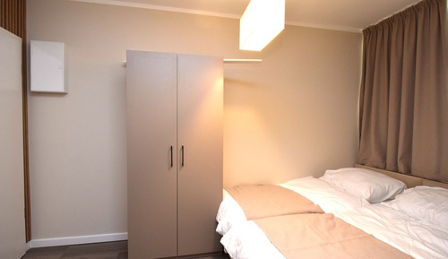 Estudio, no fumadores, baño privado