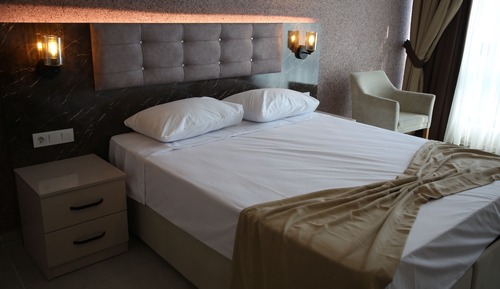 Habitación Deluxe doble de uso individual, balcón, vistas al mar