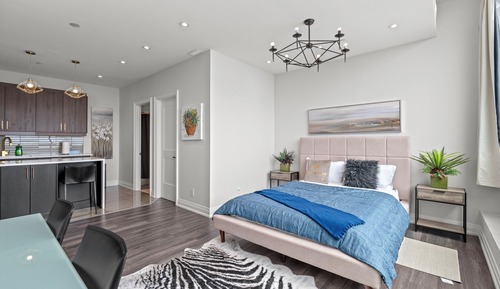 Suite exclusiva, varias camas, cocina, vistas a la ciudad