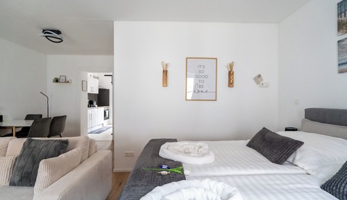Apartamento Confort, no fumadores, cocina
