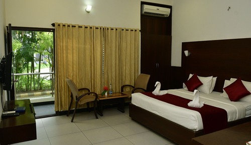 Habitación Deluxe doble, vistas al jardín