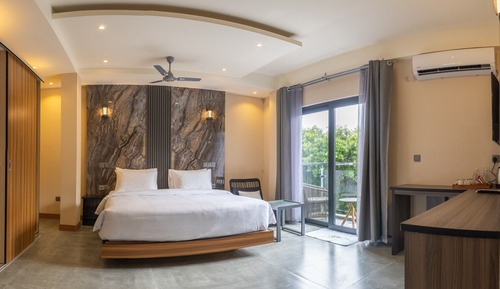 Habitación doble, balcón, vistas al mar