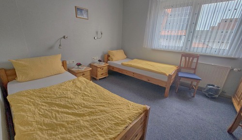 Habitación con 2 camas individuales, no fumadores, baño privado
