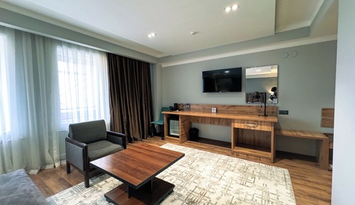 Habitación Deluxe doble, balcón, vistas a la ciudad