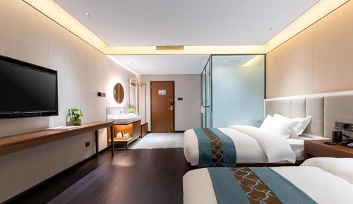 Habitación Confort con 2 camas individuales, vistas a la ciudad
