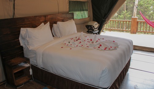 Tienda, 1 cama de matrimonio