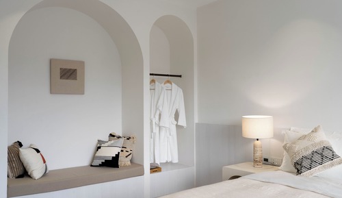 Habitación Premier, 1 cama de matrimonio, vistas parciales al mar