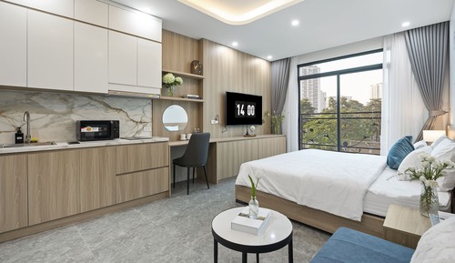 Suite estudio de lujo, vistas a la ciudad
