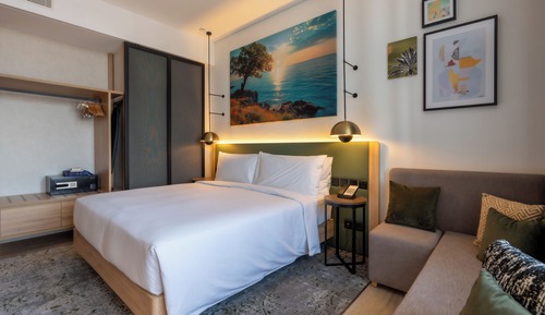 Habitación Deluxe doble, 1 cama de matrimonio grande