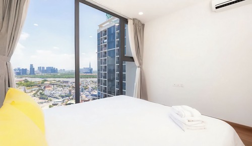 Apartamento Deluxe, 3 habitaciones, cocina, vistas a la ciudad