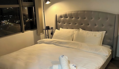 Apartamento Deluxe, 2 habitaciones, cocina, vistas a la ciudad