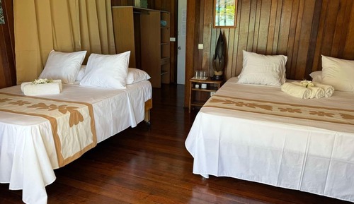 Bungalow estándar, baño privado, vistas al mar