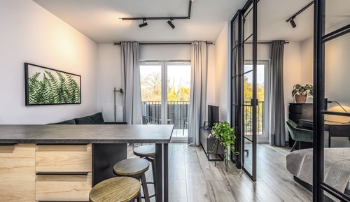 Apartamento Confort, balcón