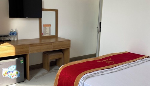 Habitación básica doble de uso individual, vistas al jardín