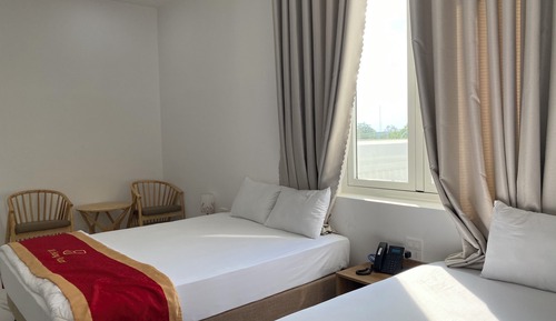 Habitación básica doble, vistas al jardín