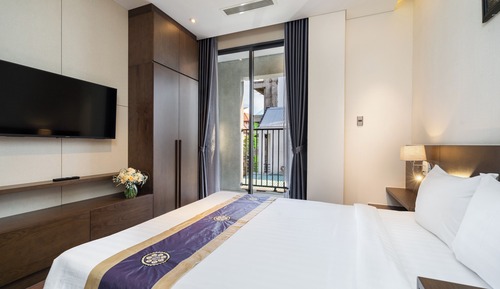 Habitación, balcón