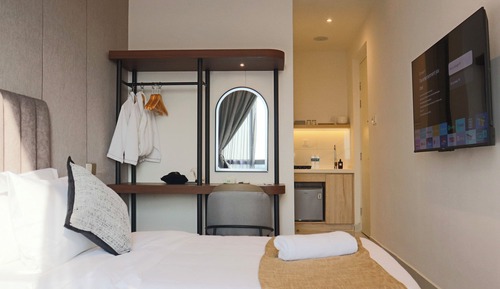 Suite familiar, 2 habitaciones, vistas a la ciudad, frente al mar