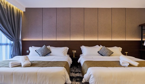 Suite estudio Deluxe, no fumadores, cocina básica