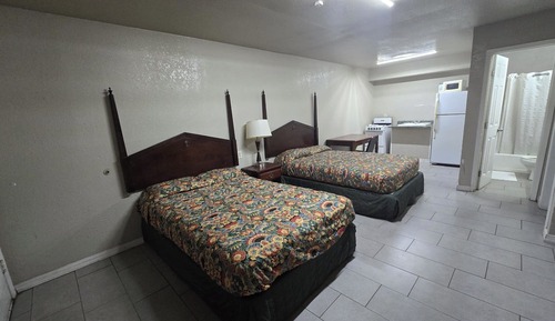 Habitación, 2 camas de matrimonio, fumadores