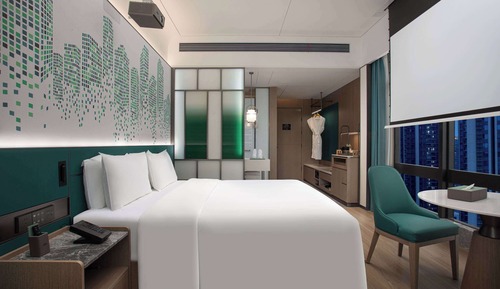 Habitación Deluxe, 1 cama de matrimonio grande, no fumadores