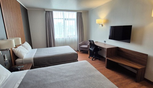 Habitación con 2 camas individuales