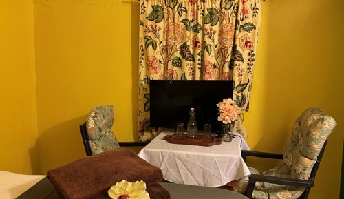 Habitación individual básica, vistas al jardín