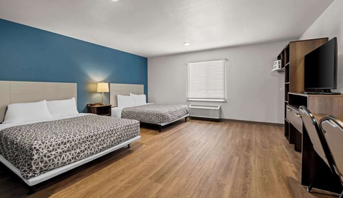 Habitación, 2 camas de matrimonio, accesible para personas con discapacidad, no fumadores