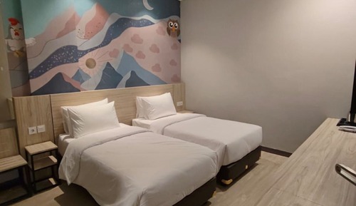 Habitación estándar con 2 camas individuales, 2 habitaciones