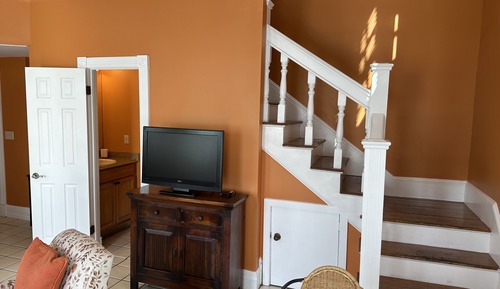 Apartamento superior, 2 camas de matrimonio, en edificio anexo