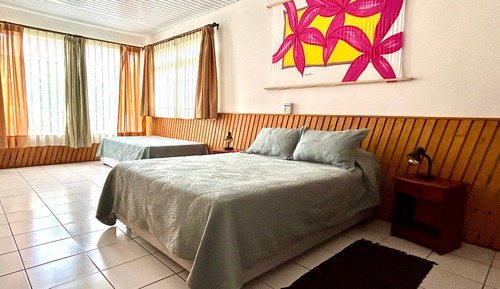 Habitación doble, vistas al patio