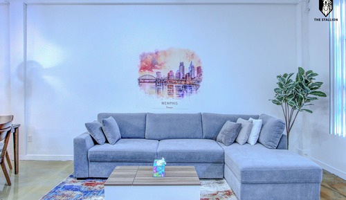 Loft Signature, 1 cama de matrimonio grande con sofá cama, patio, vistas a la ciudad