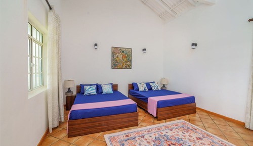 Habitación cuádruple, vistas al mar