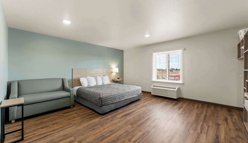 Habitación, 1 cama de matrimonio grande con sofá cama, accesible para personas con discapacidad